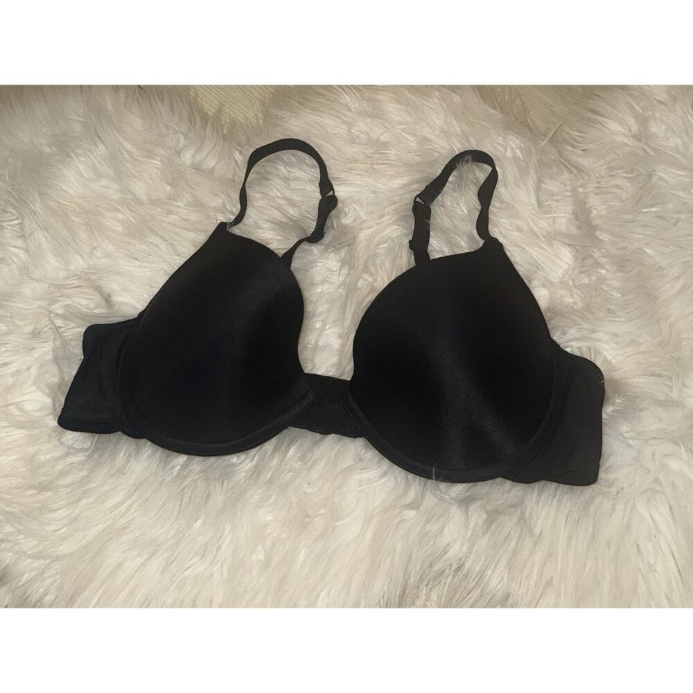 Calvin Klein F2711 Perfectly Fit Push Up Bra Lined Underwire Womens 38B Black